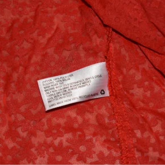 Wild Fable Velvet Floral Retro Cross Tie Crop Top Cardigan Size Large - Picture 7 of 7